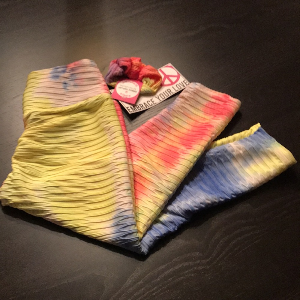 Embrace Your Love Leggings with Scrunchie!